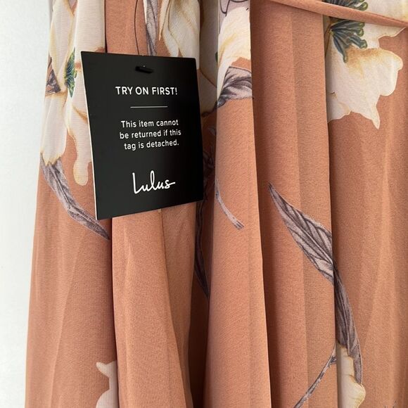 LULU’S High - Low Wrap Dress 🌸 - Picture 10 of 10